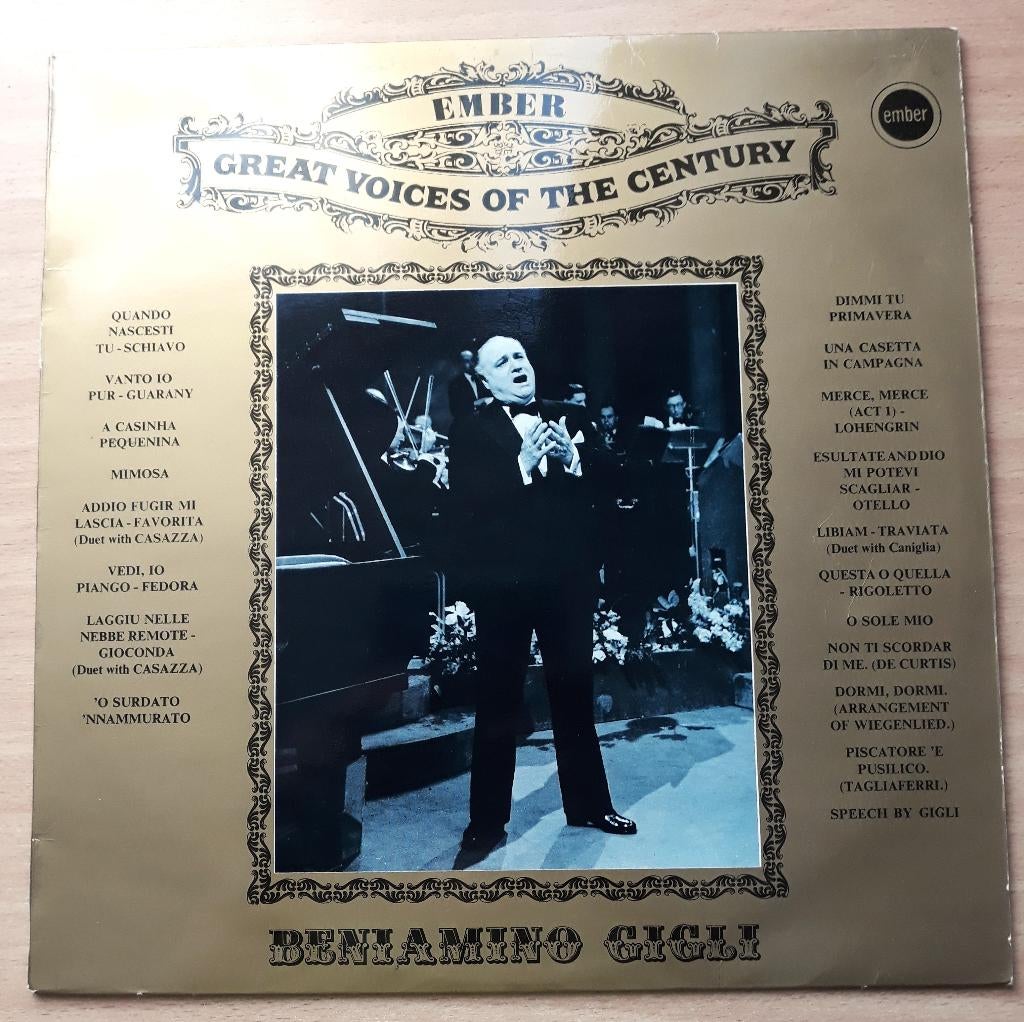 Great Voices Of The Century – Beniamino Gigli - Izgs, Opera of Operette, Ophalen of Verzenden, Zo goed als nieuw, Romantiek