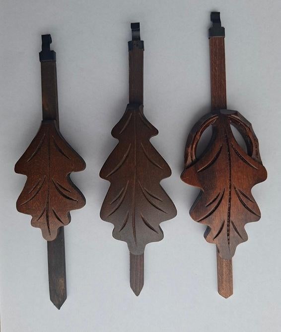 Koekoeksklok, slinger met eikenblad, Antiek en Kunst, Antiek | Klokken, Ophalen of Verzenden