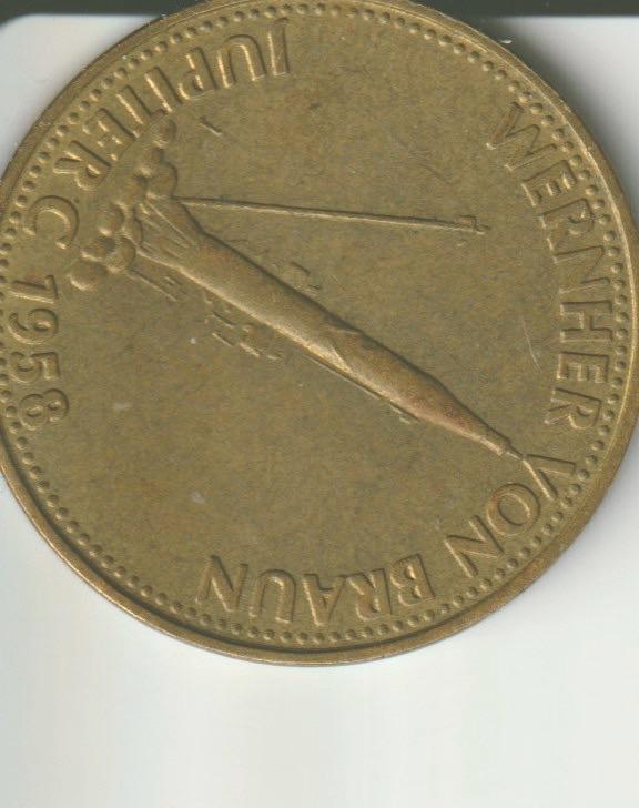 penning shell jupiter 1958, Postzegels en Munten, Penningen en Medailles, Ophalen of Verzenden, Overige materialen