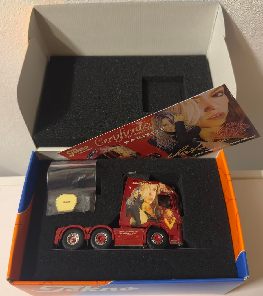 Tekno 1:50 Parisot Volvo FH4 Shakira, Ophalen of Verzenden, Nieuw, Bus of Vrachtwagen, Tekno