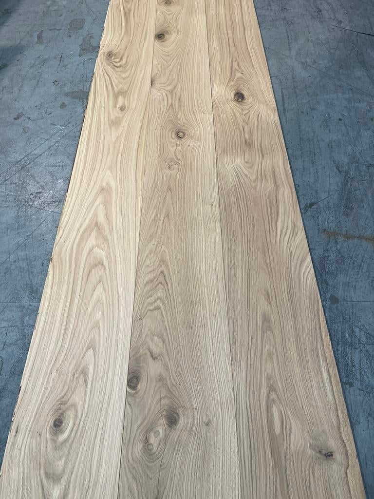 91m2 eiken multiplank 22 breed rustige selectie geolied!, Zo goed als nieuw, 10 m² of meer, 10 tot 30 cm, Hout