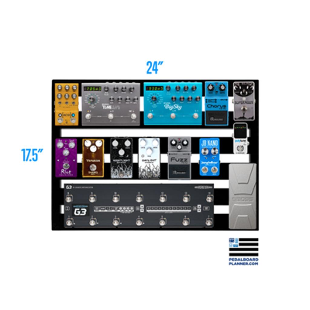 Pedaltrain PT-XD24-SC pedalboard met softcase, ., Nieuw, Ophalen of Verzenden, .