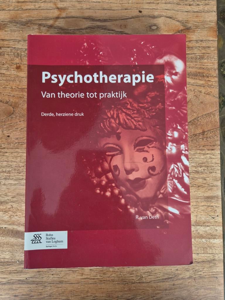 Psychotherapie - Van theorie tot praktijk, Boeken, Psychologie, Ophalen of Verzenden, Gelezen, Klinische psychologie, R. van Deth
