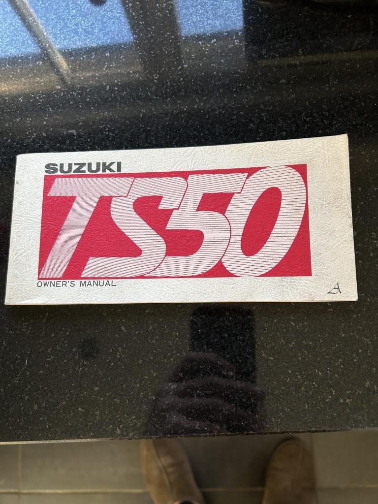 NIEUW ORIGINEL Handleiding SUZUKI TS 50 1971-, Fietsen en Brommers, Brommeronderdelen | Oldtimers, Nieuw, Overige merken, Overige typen