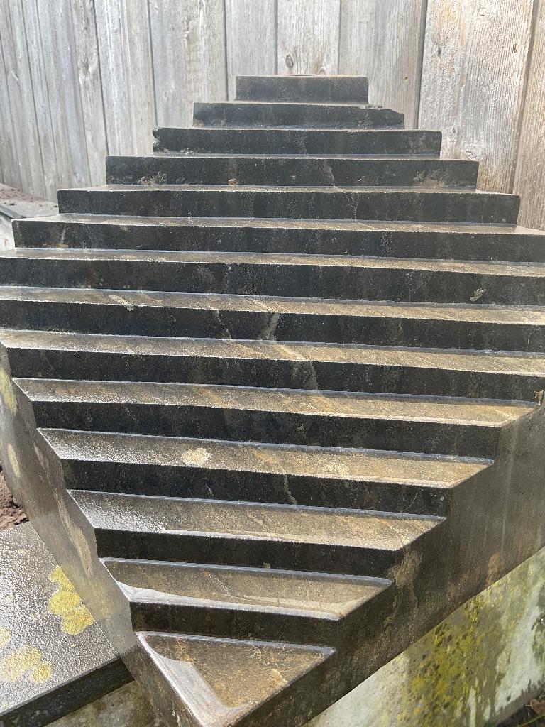 Borrelsteen waterornament voor in tuin met pomp, Tuin en Terras, Ophalen, Gebruikt, Hardsteen, Waterornament