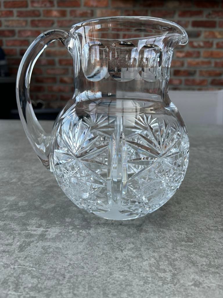 Kristallen Waterkan, Ophalen of Verzenden