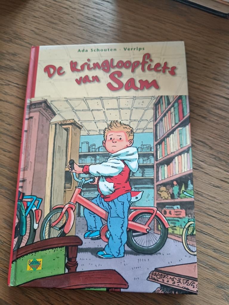 De kringloopfiets van Sam - kinderboek, Gelezen, Fictie algemeen, Ophalen of Verzenden, Ada Schouten-Verrips