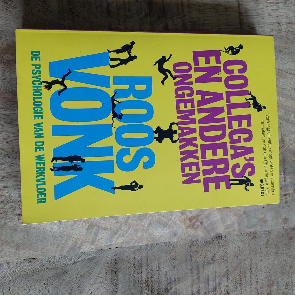 Roos Vonk - Collega's en andere ongemakken, Boeken, Ophalen of Verzenden, Gelezen, Roos Vonk