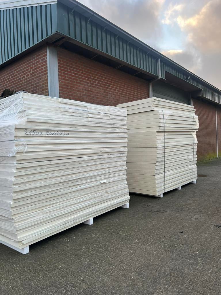 Isolatie platen diverse 40mm 50mm 60mm 80mm 100mm 120mm