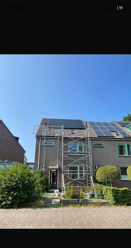 Steigeraanhanger met steiger 8,2 meter, Verzenden