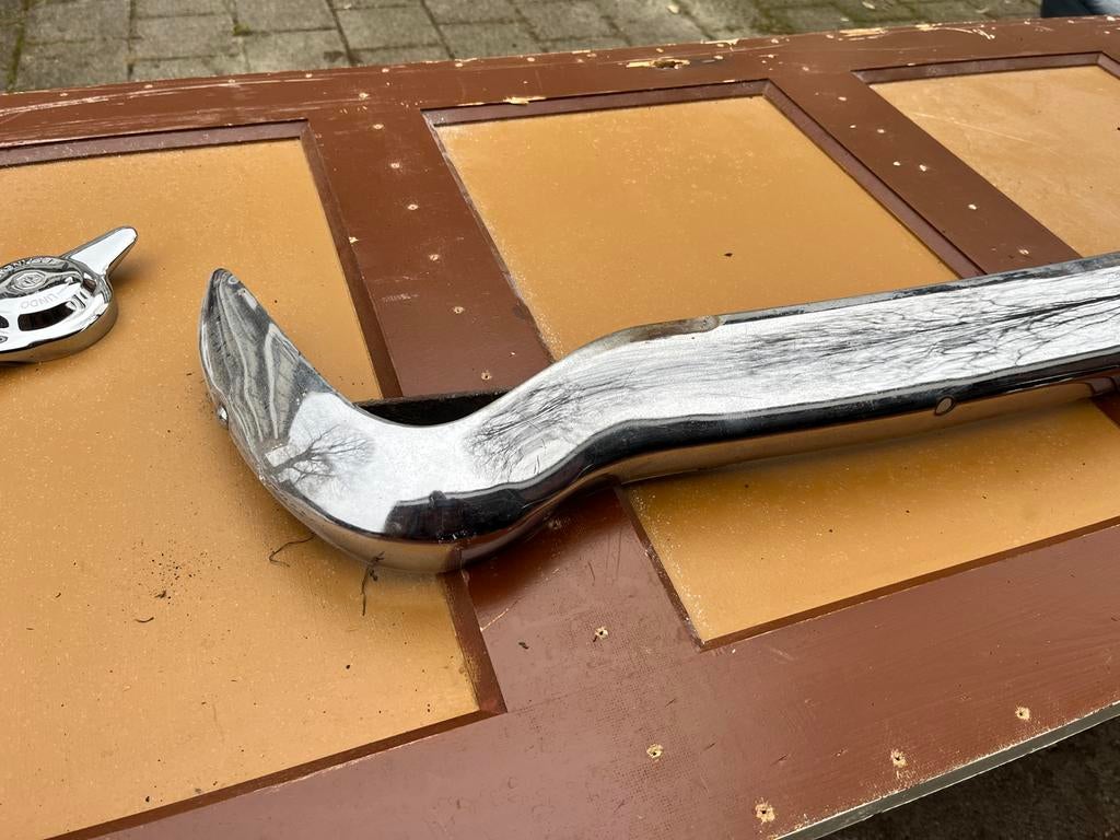 MGB Achterbumper - Chroom, Auto-onderdelen, Carrosserie en Plaatwerk, Ophalen, Gebruikt, Achter, Bumper