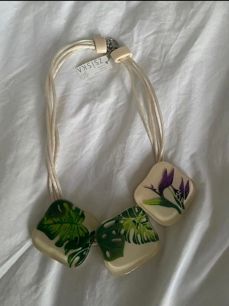 Zsiska ketting, Sieraden, Tassen en Uiterlijk, Kettingen, Ophalen of Verzenden, Nieuw, Overige materialen