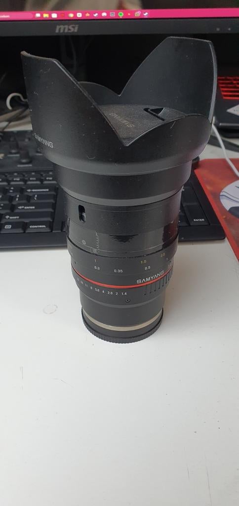 Samyang 24mm 1:4 ED AS IF UMC, Audio, Tv en Foto, Fotografie | Lenzen en Objectieven, Ophalen of Verzenden, Zo goed als nieuw