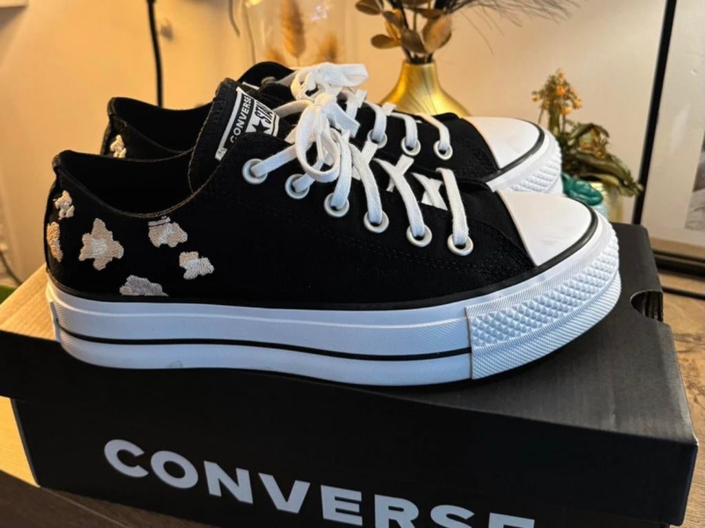 Converse allstar sneakers maat 38, Zwart, Nieuw, Ophalen of Verzenden, Sneakers of Gympen
