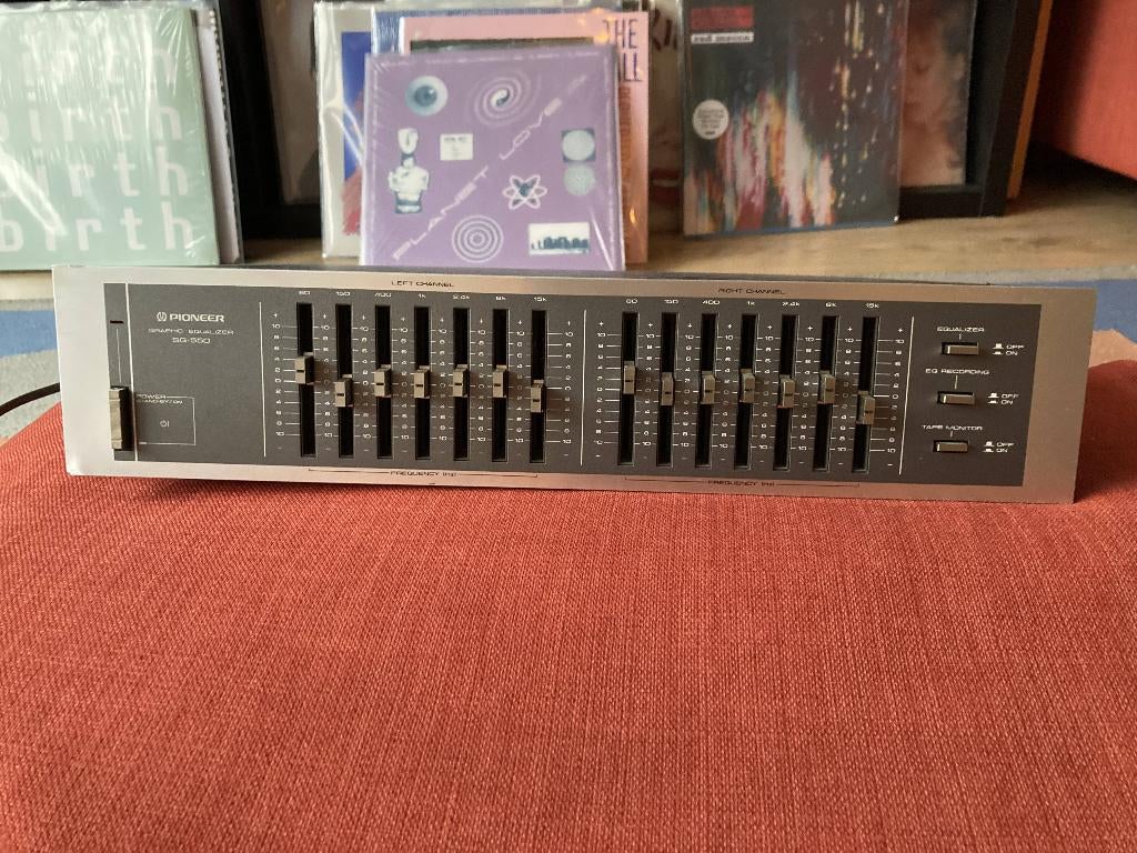 Vintage Pioneer SG-550 Graphic EQ, Ophalen of Verzenden, Gebruikt, Equalizer