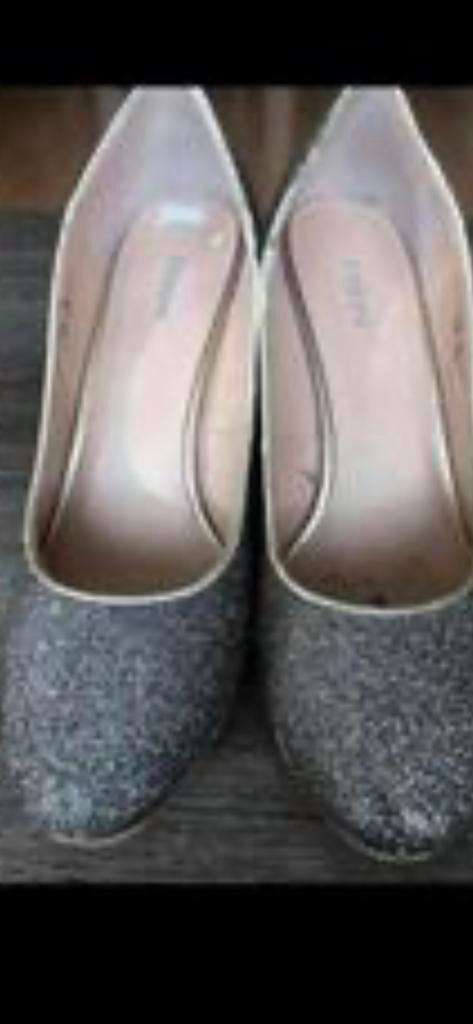 Glitter schoenen, Ophalen of Verzenden, Zo goed als nieuw, Zwart