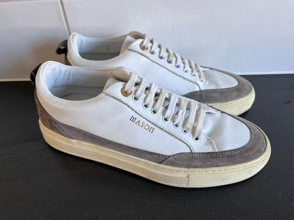 Mason Garments sneakers maat 41 weinig gedragen, Kleding | Heren, Mason Garments, Wit, Ophalen of Verzenden, Mason Garments