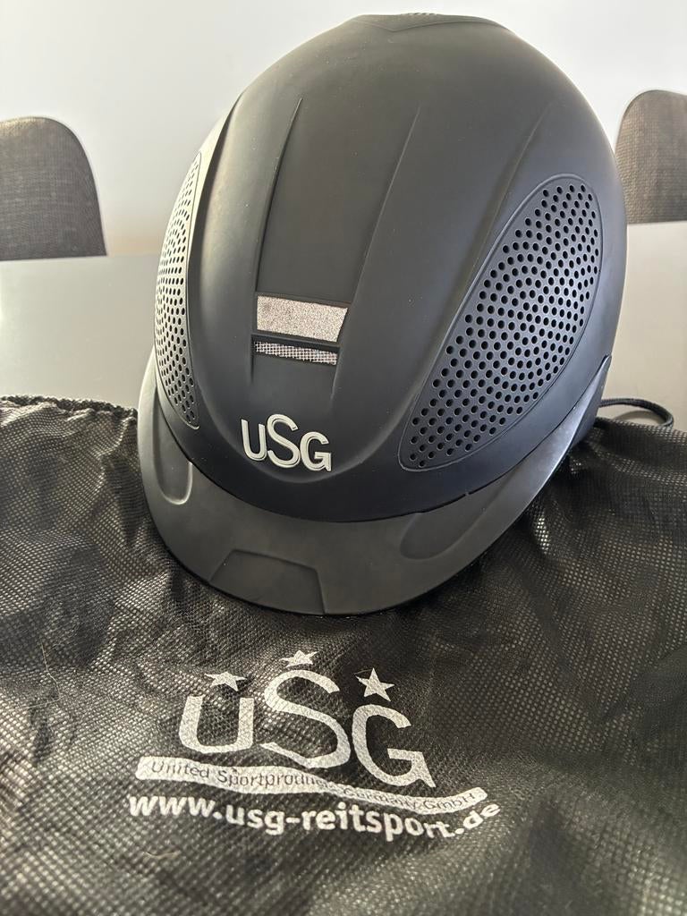 Paardrij „USG“ helm /cap, Ophalen, Zo goed als nieuw, Dressuur, Cap