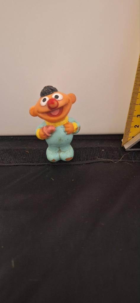 Ernie baby poppetje Sesamstraat ernie en bert (7126), Gebruikt, ., Ophalen of Verzenden, .