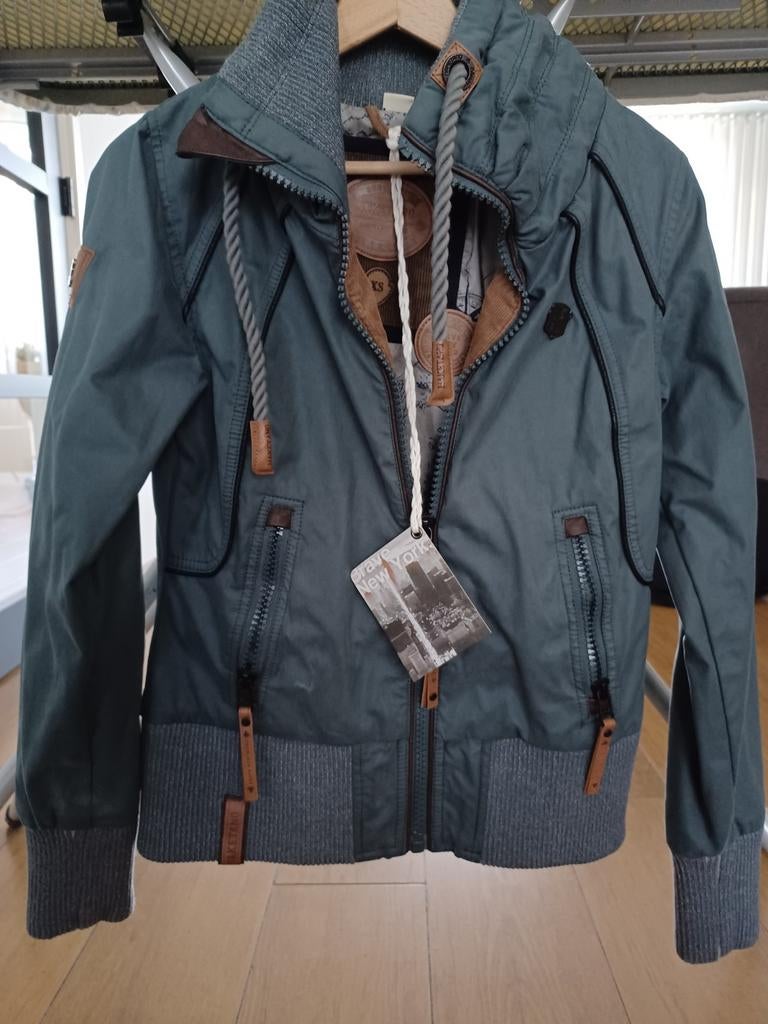 Winterjas Naketano NIEUW xs, Ophalen of Verzenden, Zo goed als nieuw, Maat 34 (XS) of kleiner, Zwart