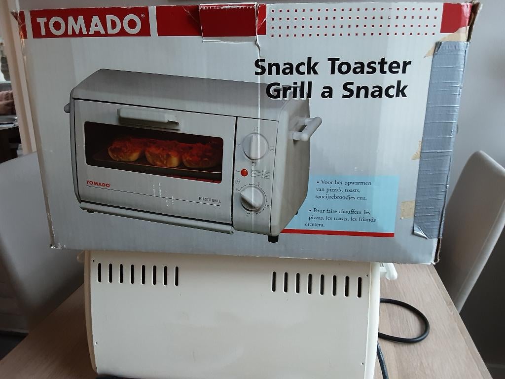 Tomado Snack Toaster, Ophalen, Uitneembare platen, Gebruikt