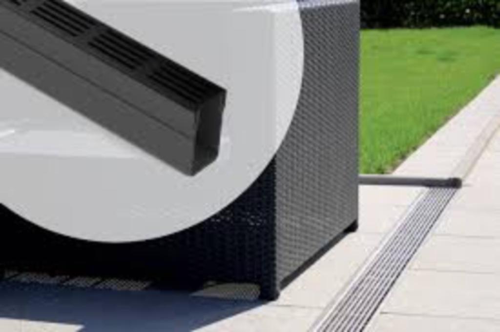 Lijngoot type SlimLine lijngoot, kunsts60mmm l = 1 m, Ophalen, Minder dan 2 meter, 40 tot 60 mm, Nieuw