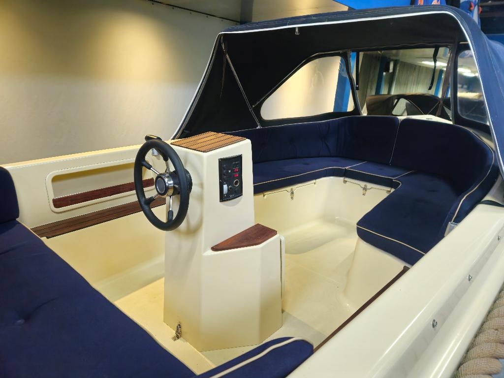 Clever 465 Classic sloep met krachtige Honda 10pk compleet, Watersport en Boten, Sloepen, Ophalen, Tot 10 pk, Zo goed als nieuw