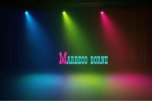 LED Slim Par, PAR30 licht effect, compacte RGB Led lamp, Geluidgestuurd, Nieuw, Info@marbeco.nl, BeamZ