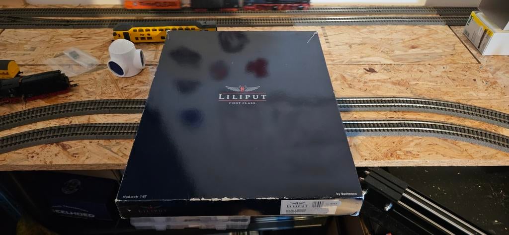 Liliput L382003 H0 Rheingold Set, Hobby en Vrije tijd, Modeltreinen | H0, Gelijkstroom, Wagon, Ophalen of Verzenden, Zo goed als nieuw