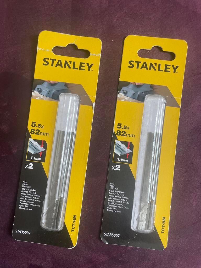 Stanley schaafmessen 5.5x82mm - Nieuw in verpakking, Ophalen of Verzenden, Nieuw