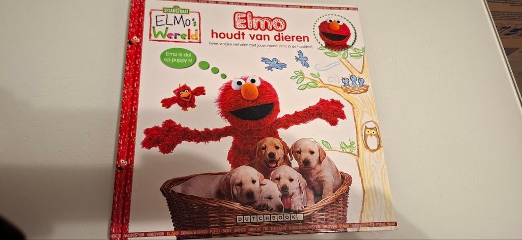 Elmo houdt van dieren - Sesamstraat, Ophalen of Verzenden, Zo goed als nieuw, Sesamstraat, Sprookjes