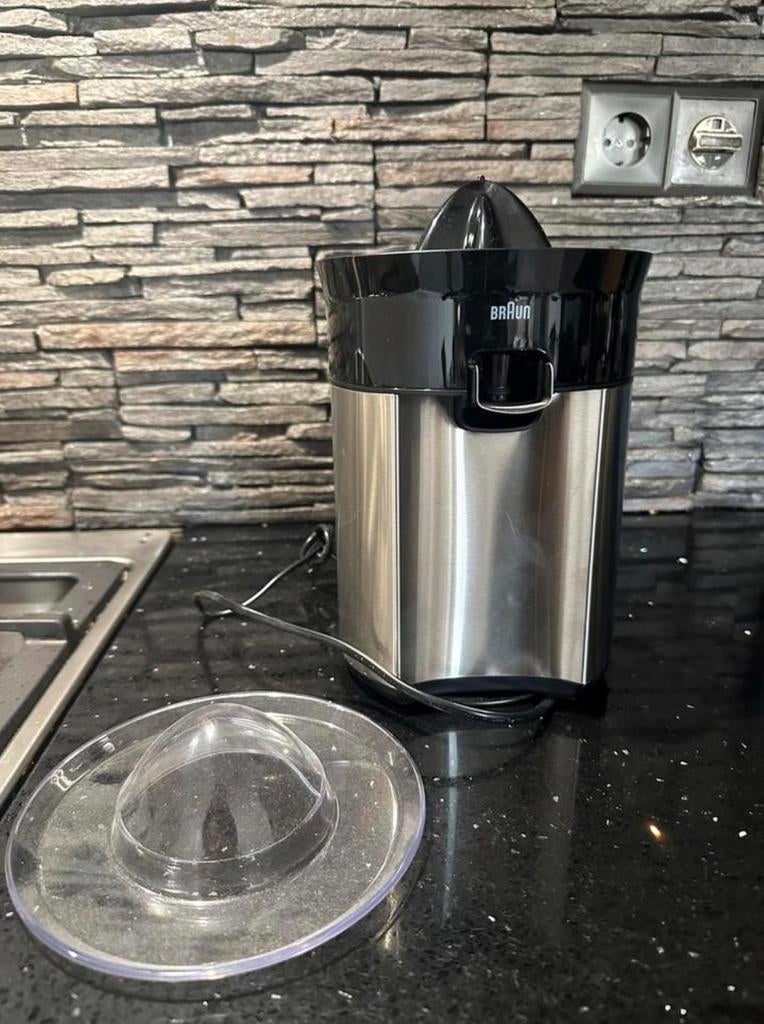 Braun CitrusQuick citruspers - In goede staat, Witgoed en Apparatuur, Juicers, Gebruikt, Citruspers, Elektrisch, Ophalen of Verzenden