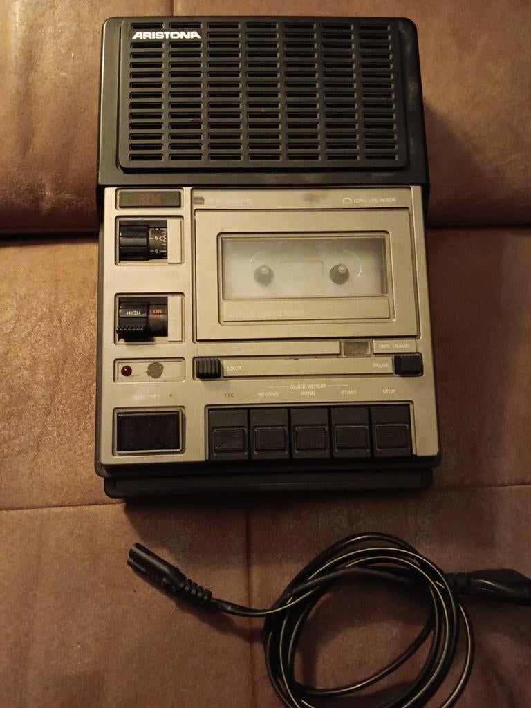 Aristona 3214 cassette player recorder 1972, Ophalen of Verzenden, Overige merken