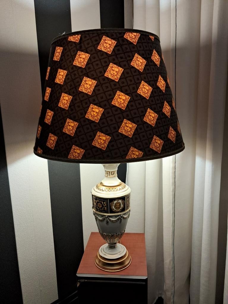 Versace-stijl tafellamp met leeuwenmotief, Ophalen of Verzenden