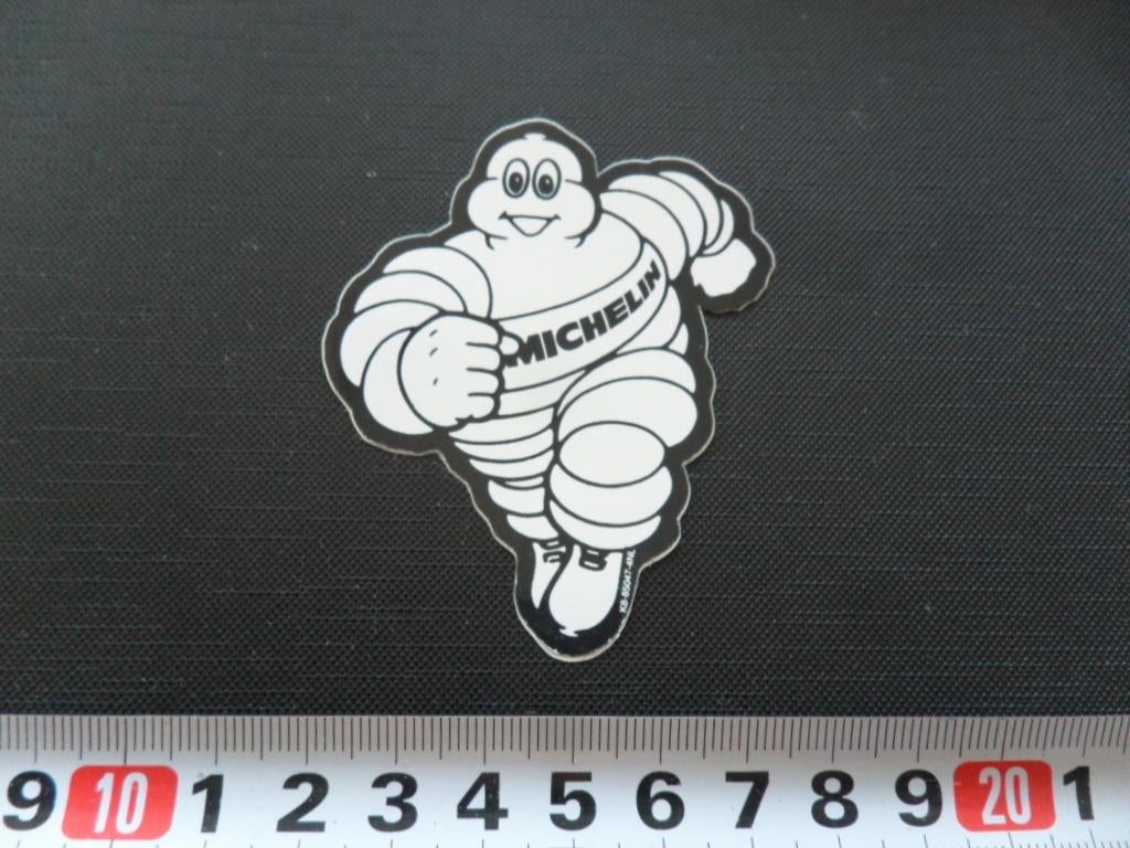sticker MICHELIN logo mannetje autobanden *, Verzamelen, Ophalen, Zo goed als nieuw