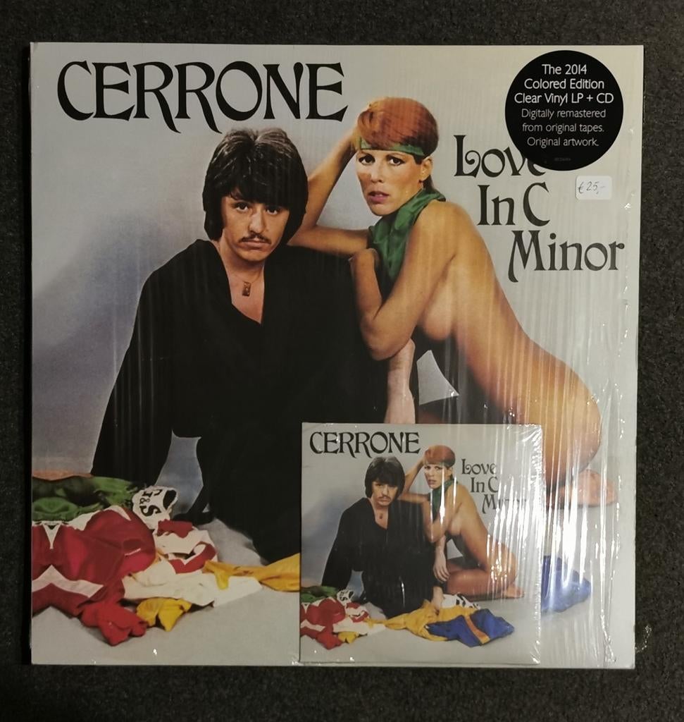 Cerrone Love In C Minor 2014 clear LP +CD, Ophalen of Verzenden, Nieuw in verpakking, 12 inch, Techno of Trance