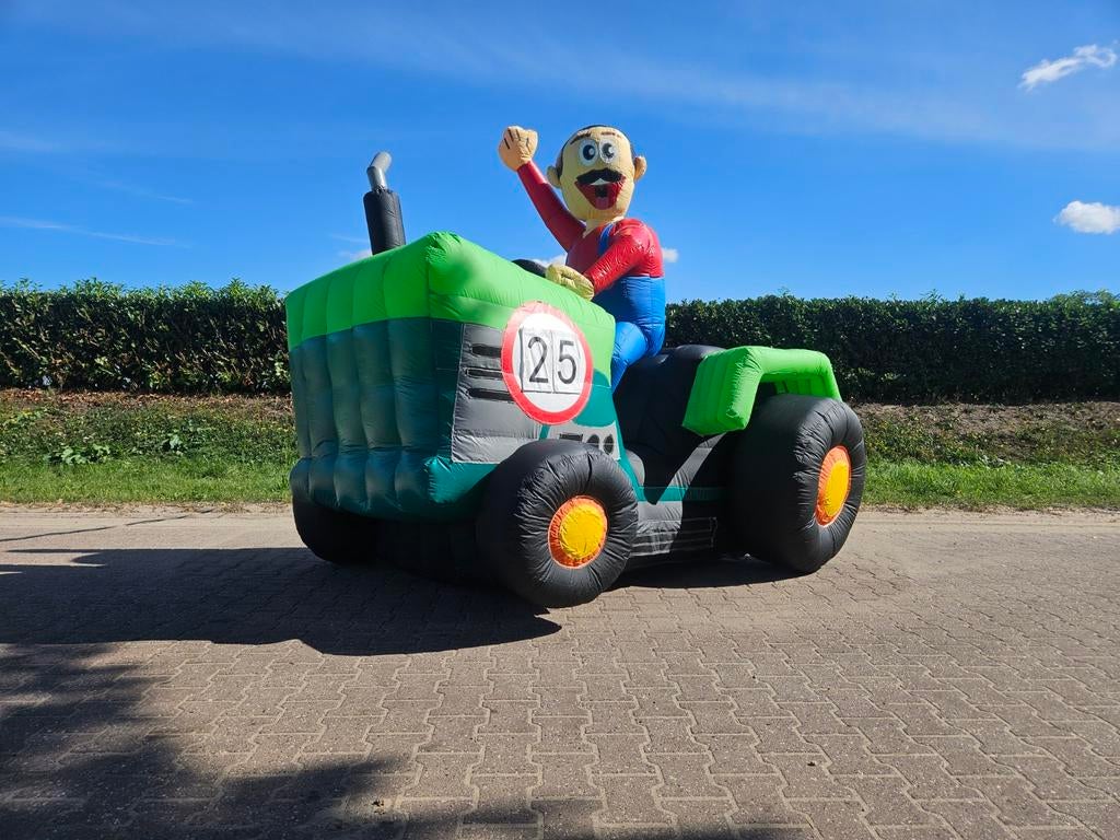 Abraham op trekker te huur!!, Ophalen