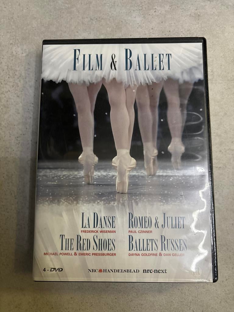 Film & Ballet - 4 DVD Boxset, Cd's en Dvd's, Dvd's | Muziek en Concerten, Alle leeftijden, Boxset, Ophalen of Verzenden, Zo goed als nieuw
