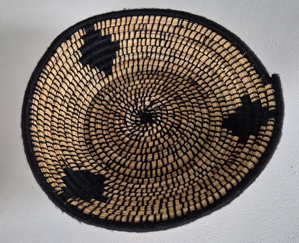 Handgeweven broodmand met wol. Berber Marokko, Ophalen of Verzenden, Nieuw