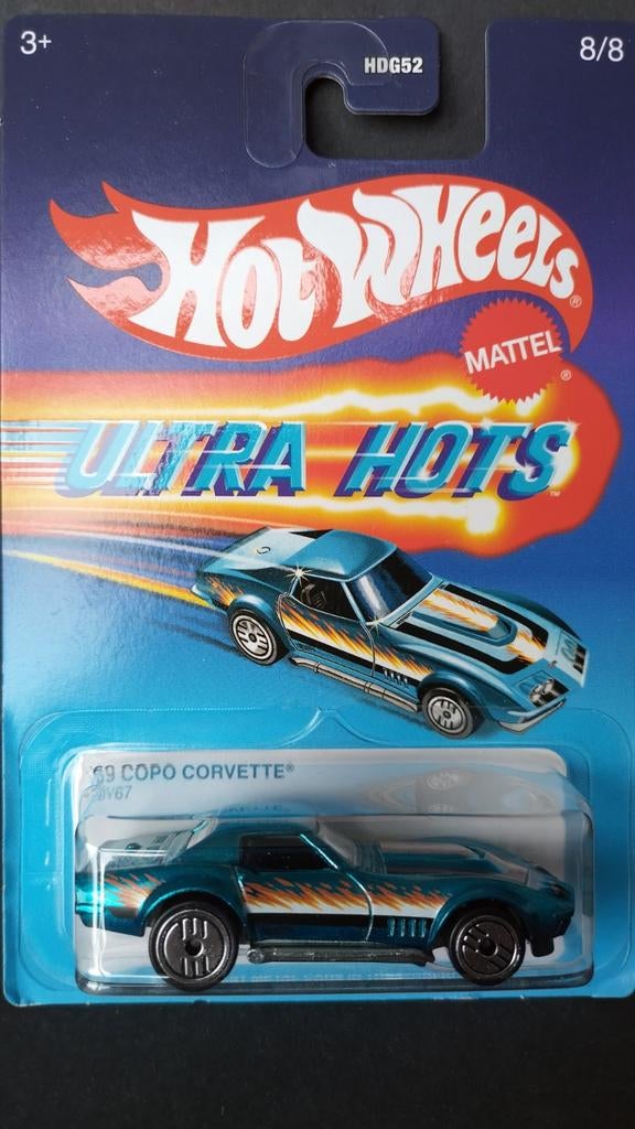 Chevrolet Corvette Copo 69 1:64 Hotwheels Ultra Pol, Auto, Verzenden, Nieuw, 1186mj 1 nl