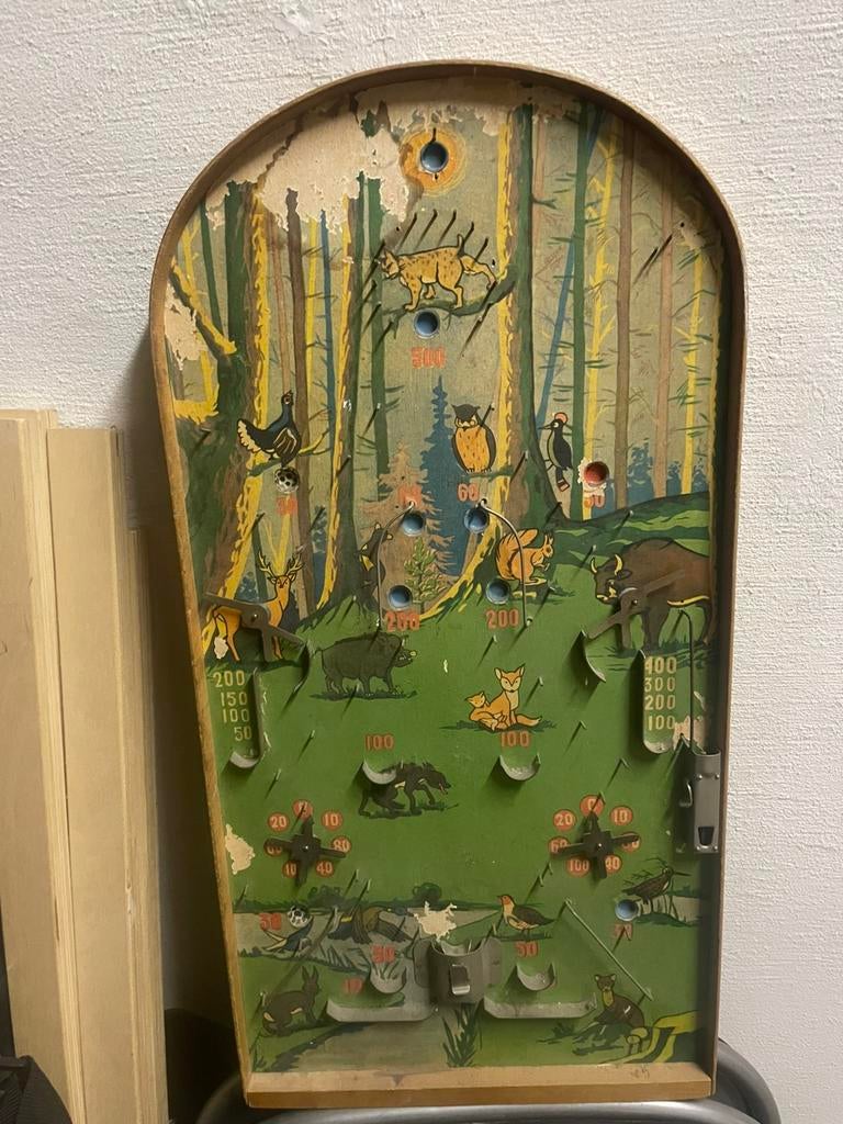 Jaren vijtig knikkerspel, Ophalen of Verzenden