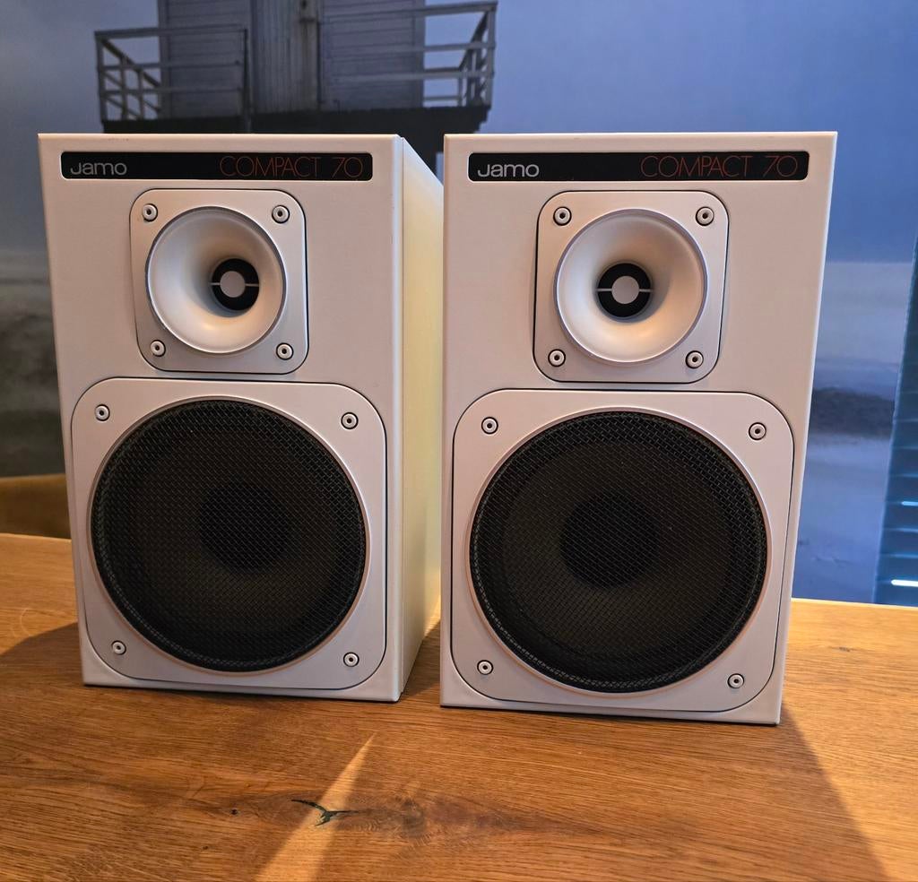 Jamo Compact 70 Speakers - Uitstekende staat!, Audio, Tv en Foto, Luidsprekers, Gebruikt, Ophalen of Verzenden, 60 tot 120 watt