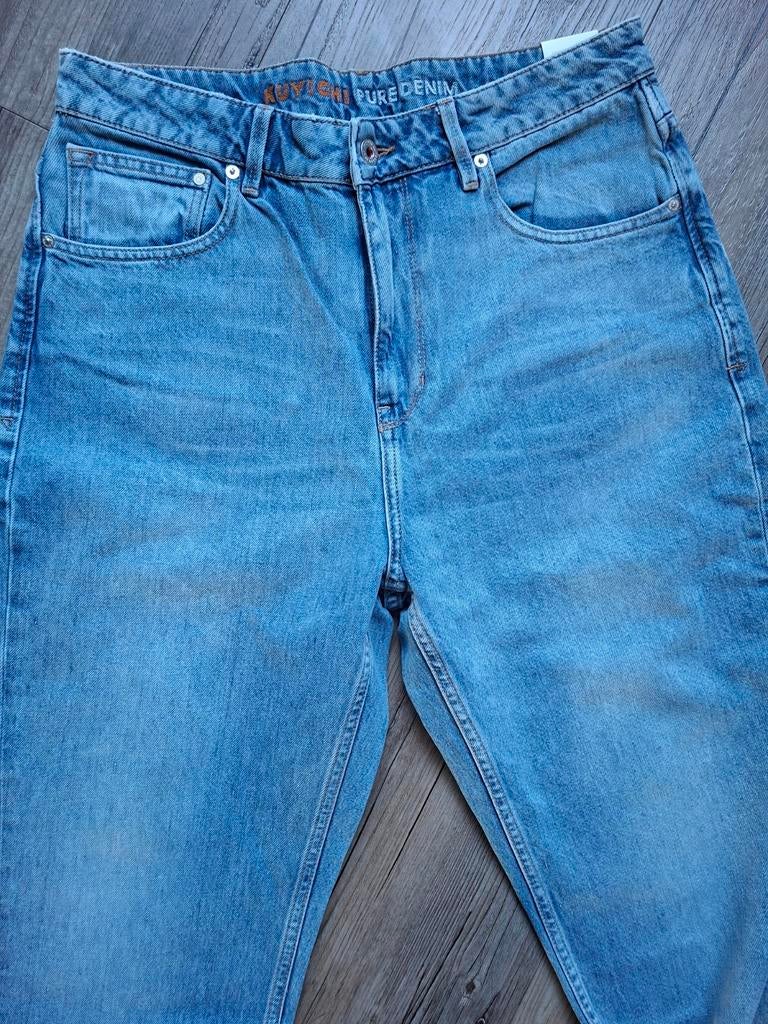 KUYICHI Rosa straight fit jeans W32 L32, Blauw, KUYICHI, Nieuw, Ophalen of Verzenden