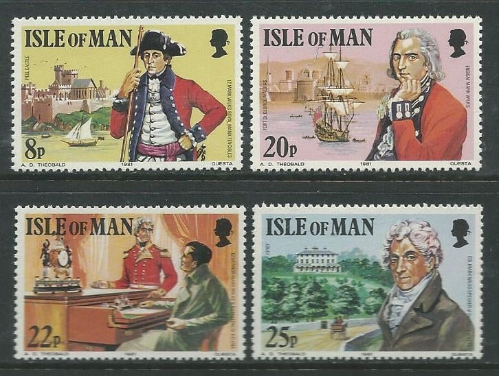 MAN 1981 Kolonel Mark Wilks, Michel: 189-92, Postfris., Verzenden, Postfris