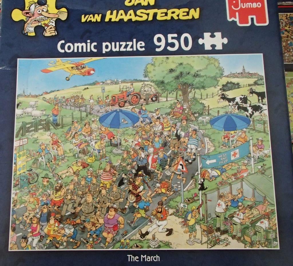 PUZZELS JAN VAN HAASTEREN 1000 EN 1500 ST, Hobby en Vrije tijd, Denksport en Puzzels, Ophalen of Verzenden, 500 t/m 1500 stukjes