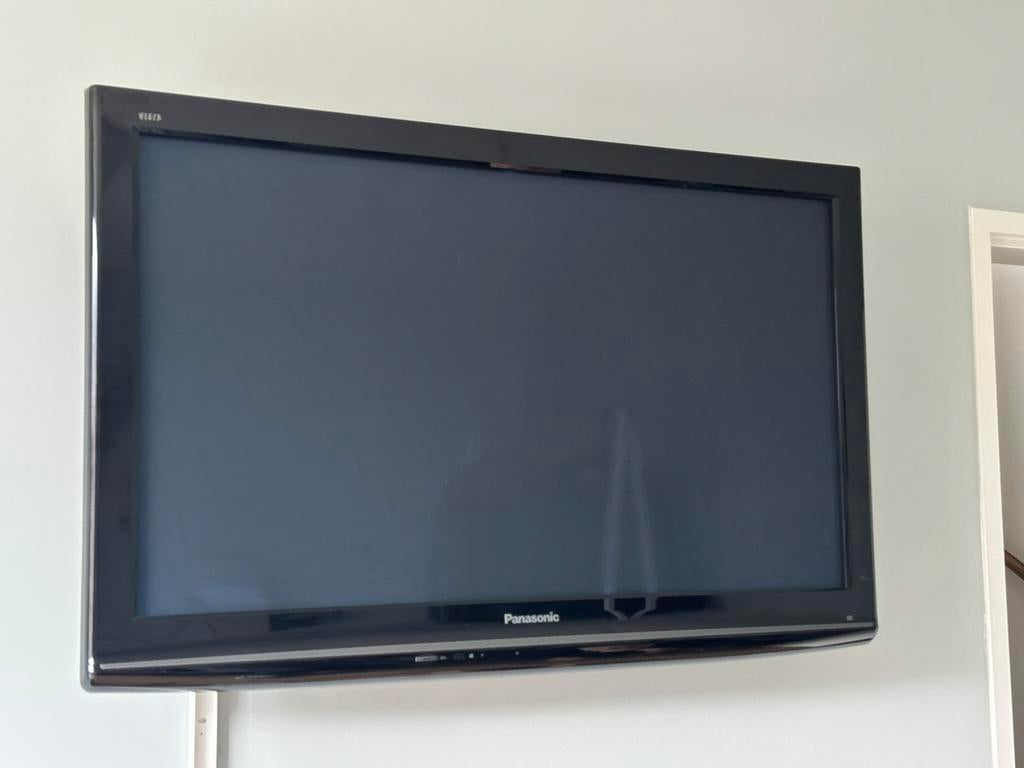 Tv panasonic 102 cm breed, Ophalen, Gebruikt, Panasonic, 50 Hz