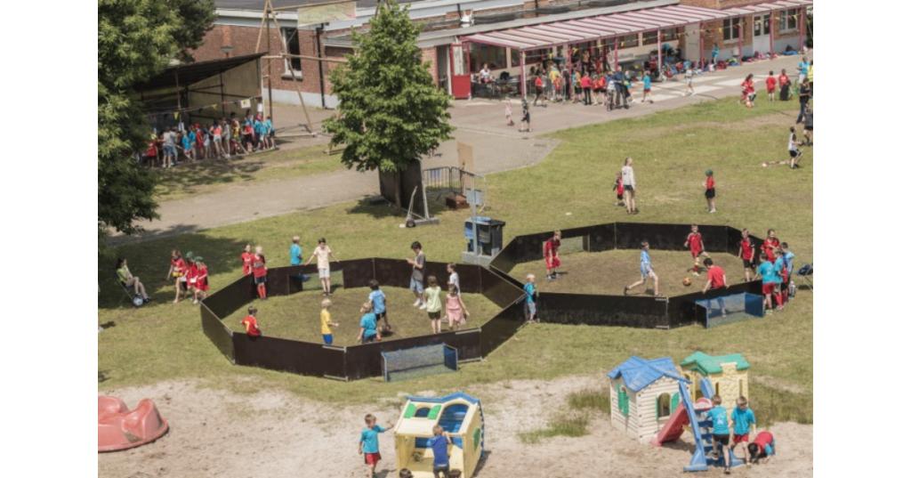 voetbalgoal, pannakooi, panna arena, Groter dan maat XL, Ophalen, Gebruikt, Overige typen