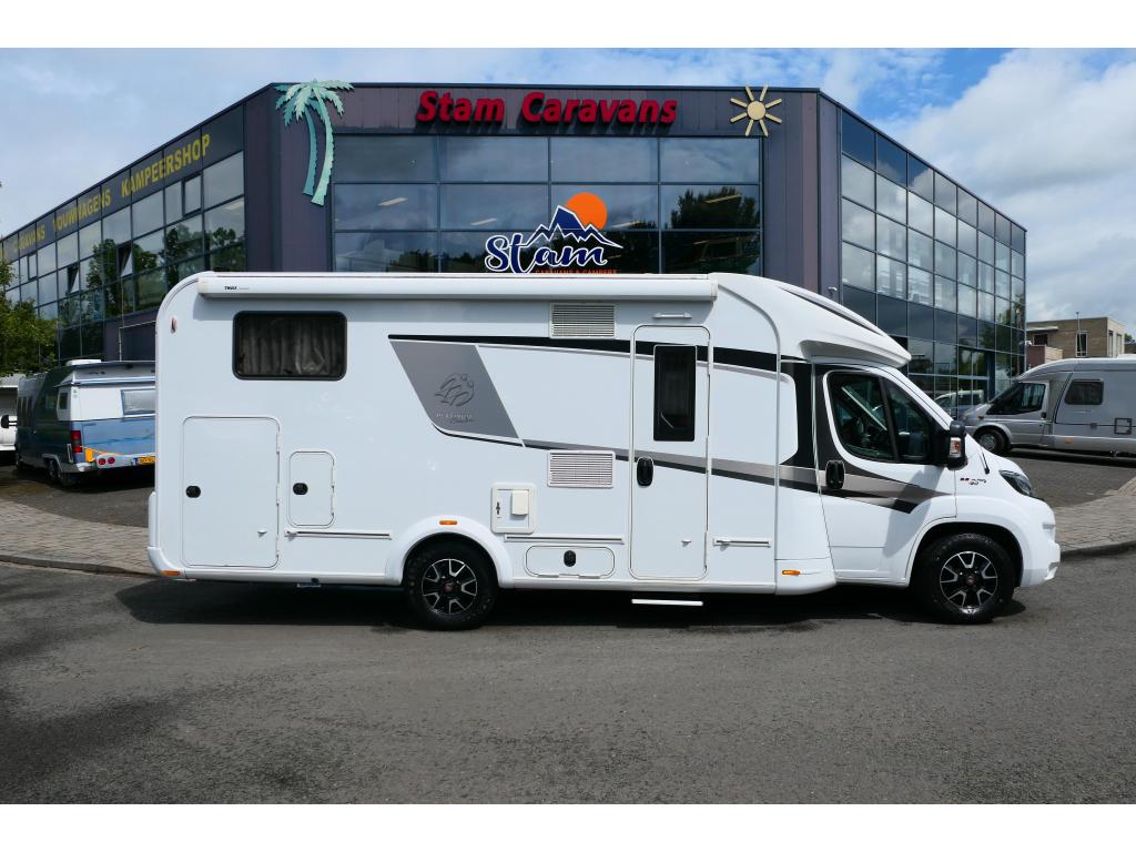 Knaus Sun Ti 700 MEG Platium Selection, Caravans en Kamperen, Fiat, 7 tot 8 meter, Tot en met 3, Cassettetoilet