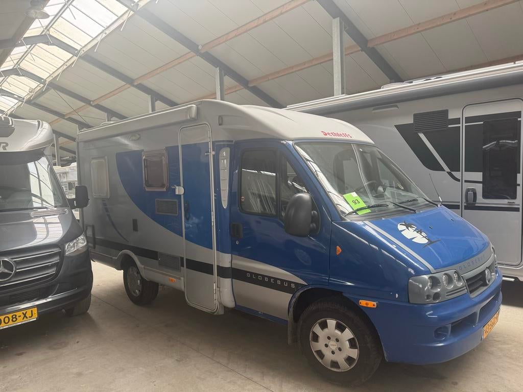 Dethleffs Globebus 2 uit 2006 Krachtige motor, rijdt fijn!, Diesel, Particulier, Dethleffs, Half-integraal