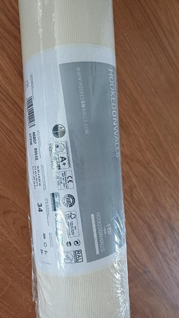 Rol behang - HookedonWalls 46807, Ophalen of Verzenden, Minder dan 10 m², Beige, New Bali behang